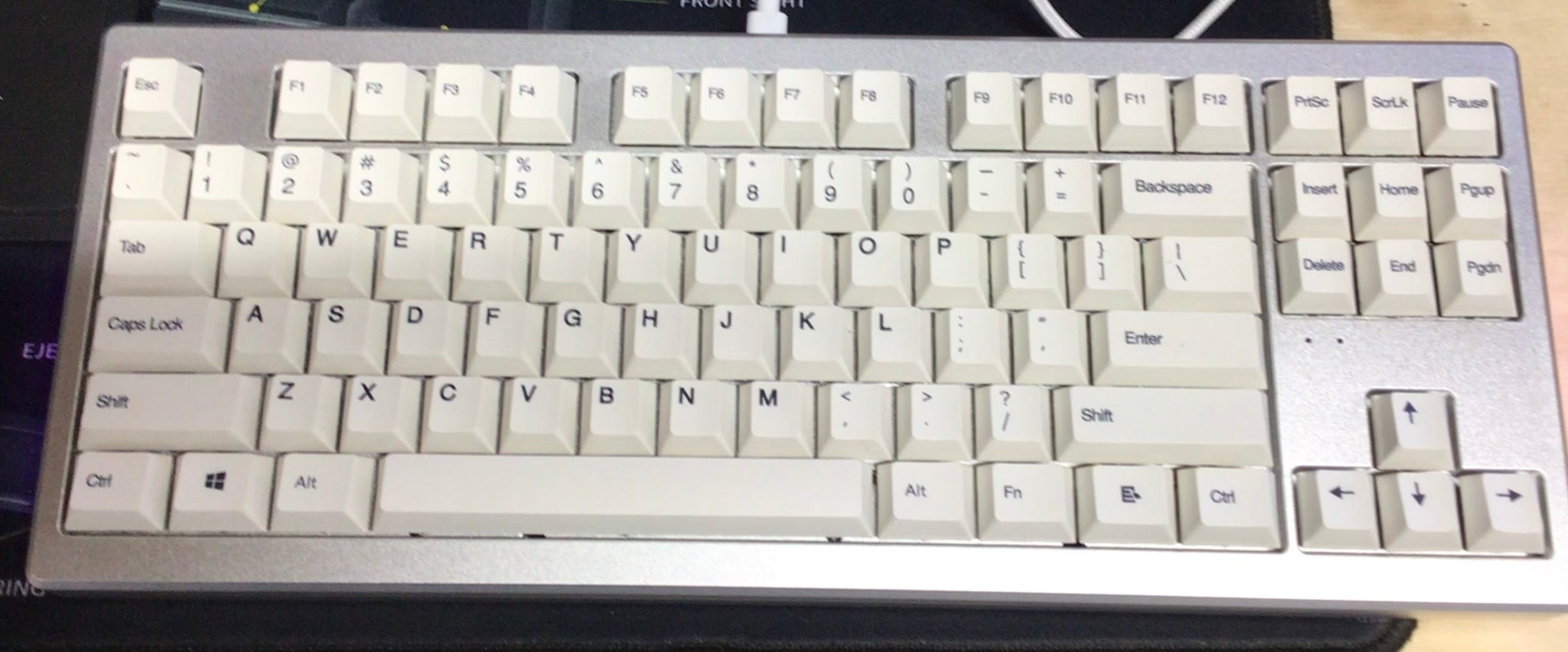 ABKO AR87 CNC Full Aluminium Cherry MX Switch Dye-Sublimated PBT Texture *TESTED (7834405306606)